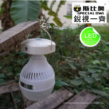 5W y 12W Bulbo al aire libre portable del LED, mercado de la noche de la alta calidad LED Luces caseras de la granja